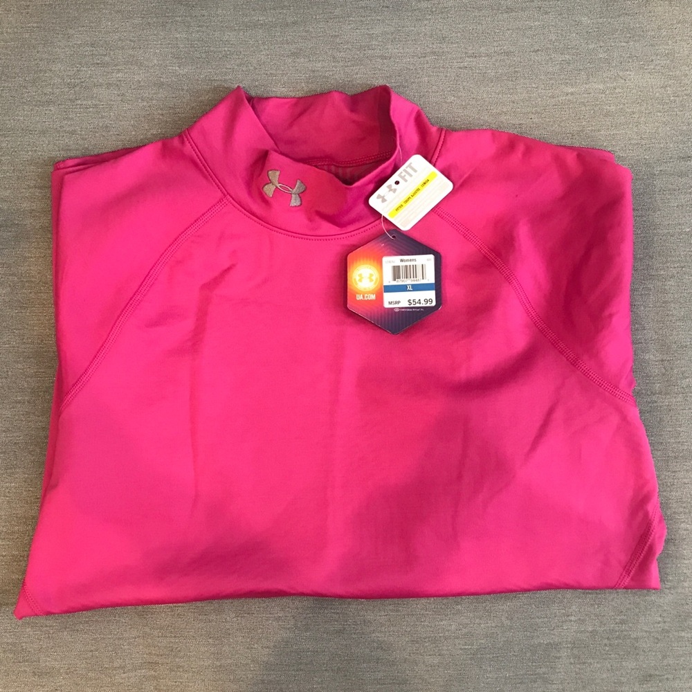 NWT Under Armour Cold Gear Mock Neck